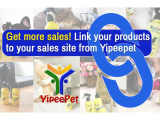 Link your products to your sales site!